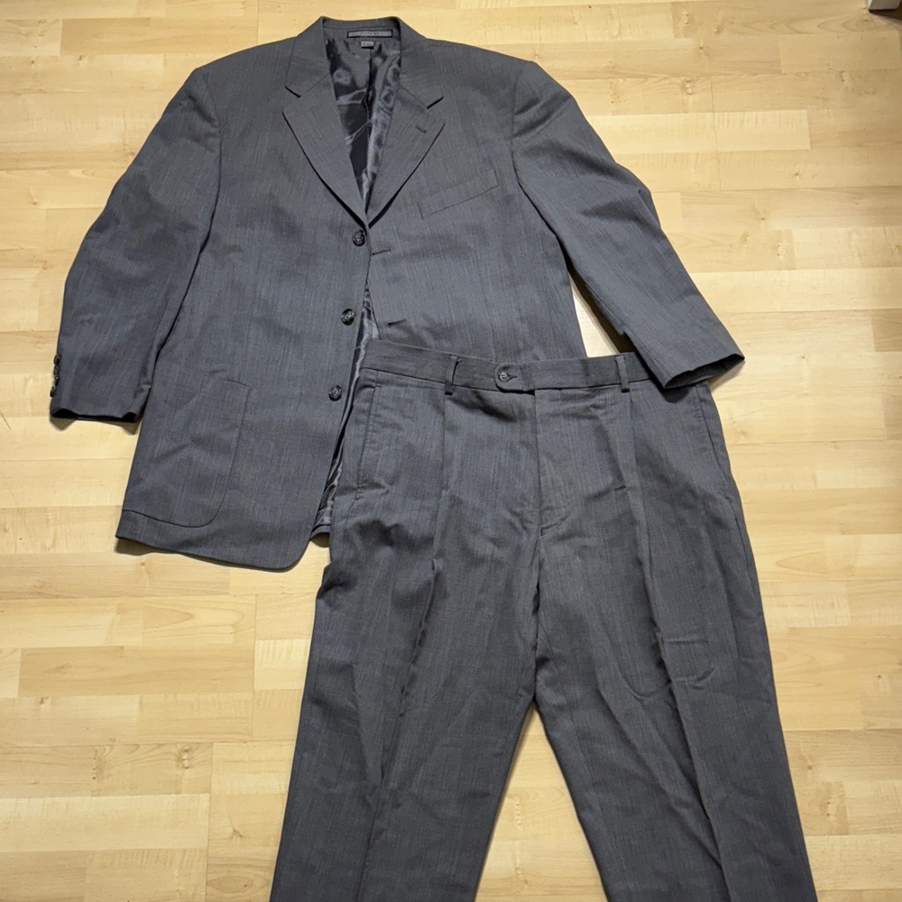 Classic Gray Men's Suit